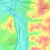 Muskingum River topographic map, elevation, terrain