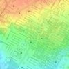 Paseo Bravo topographic map, elevation, terrain