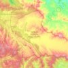 Reserva Nacional Lago Peñuelas topographic map, elevation, terrain