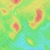 Keith Lake topographic map, elevation, terrain