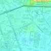 Parque Pabellón de Torres Lindavista topographic map, elevation, terrain
