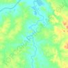 Rio Longá topographic map, elevation, terrain