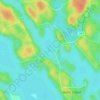 Riverdale Island topographic map, elevation, terrain