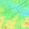 Kimzey Park topographic map, elevation, terrain