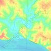 Piasa Creek topographic map, elevation, terrain