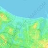 Wild Wild Wet topographic map, elevation, terrain