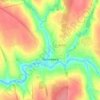 Lypniazhka topographic map, elevation, terrain