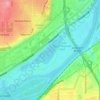 Crosby Lake topographic map, elevation, terrain