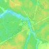 Дусьево topographic map, elevation, terrain
