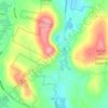 Crow Hill Ledges topographic map, elevation, terrain