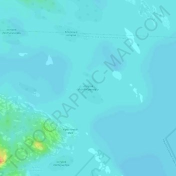 остров Исо-Койрасаари topographic map, elevation, terrain