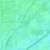 Harris Field topographic map, elevation, terrain
