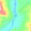 Chandler State Wayside topographic map, elevation, terrain