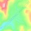 Homestead Flat topographic map, elevation, terrain