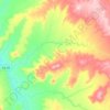 Long Canyon topographic map, elevation, terrain