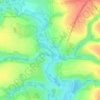 Верхнесмородино topographic map, elevation, terrain