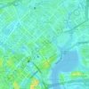 Rochor River topographic map, elevation, terrain