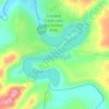 Crooked Creek Lake topographic map, elevation, terrain