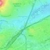 La Coulée Verte topographic map, elevation, terrain
