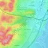 Domaine de Montplaisir topographic map, elevation, terrain