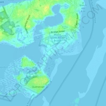 Ive Parcel topographic map, elevation, terrain