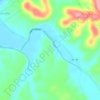 Big South Fork topographic map, elevation, terrain