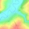 Davydiv Brid topographic map, elevation, terrain