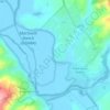 Lagunitas Creek topographic map, elevation, terrain