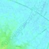 Canal d'Audricq topographic map, elevation, terrain