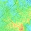 Burgos Circle Park topographic map, elevation, terrain