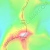 Kalindi Khal Area topographic map, elevation, terrain