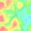 Açude topographic map, elevation, terrain