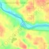 Menominee River topographic map, elevation, terrain