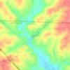 Greenhill Lake topographic map, elevation, terrain