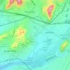 Rubidoux topographic map, elevation, terrain