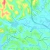 Rio Ipitanga topographic map, elevation, terrain