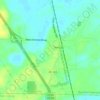 Hensley topographic map, elevation, terrain