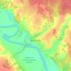 Кологрив topographic map, elevation, terrain
