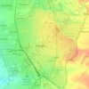 Qarshi topographic map, elevation, terrain