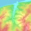 Осиновая Речка topographic map, elevation, terrain