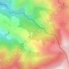 Iragi topographic map, elevation, relief