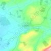 Listowel topographic map, elevation, relief