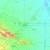 Ballari topographic map, relief map, elevations map