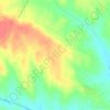 Las Ánimas topographic map, elevation, relief