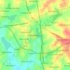 Doddaballapur topographic map, relief map, elevations map