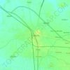 Phagwara topographic map, relief map, elevations map