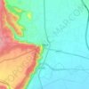 Sohna topographic map, relief map, elevations map