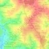 La Boussinais topographic map, relief map, elevations map