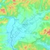 珲春市 topographic map, elevation, relief