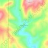 The Pyramids topographic map, relief map, elevations map